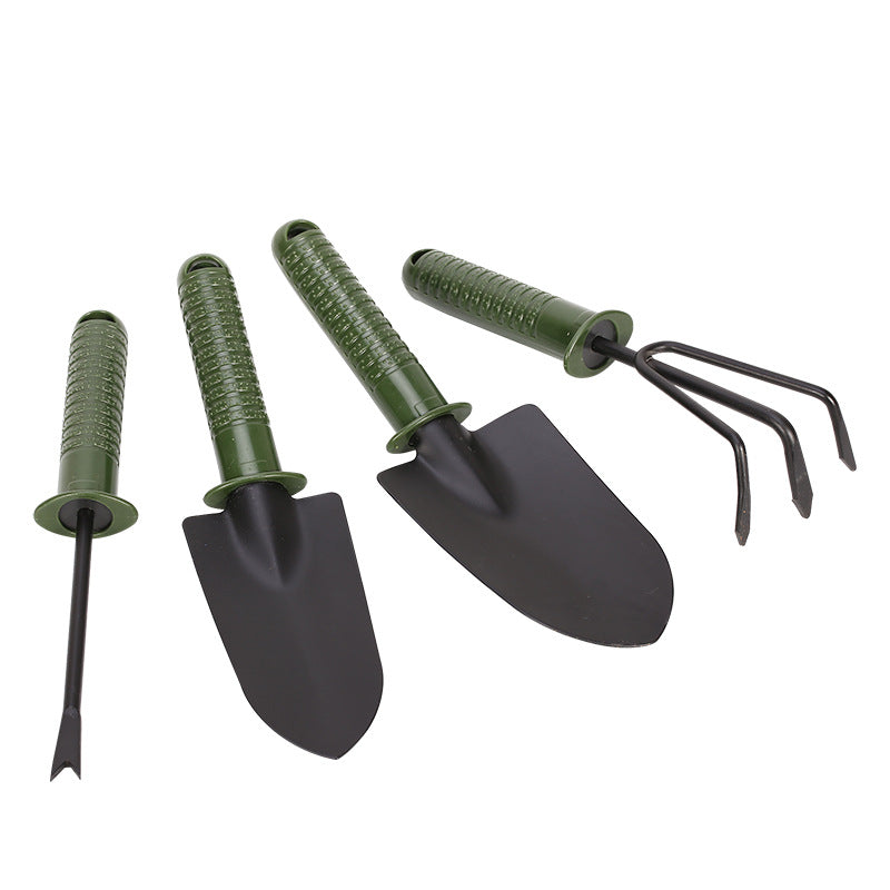 Gardening Four-Piece Set Flower Tool Household Small Shovel Outdoor Digging Flower Shovel Iron