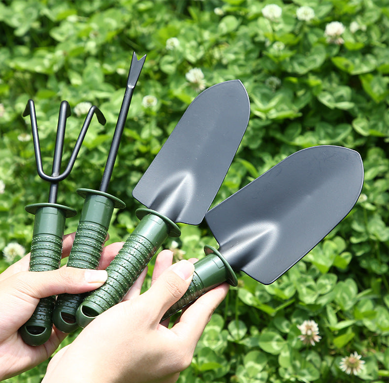 Gardening Four-Piece Set Flower Tool Household Small Shovel Outdoor Digging Flower Shovel Iron