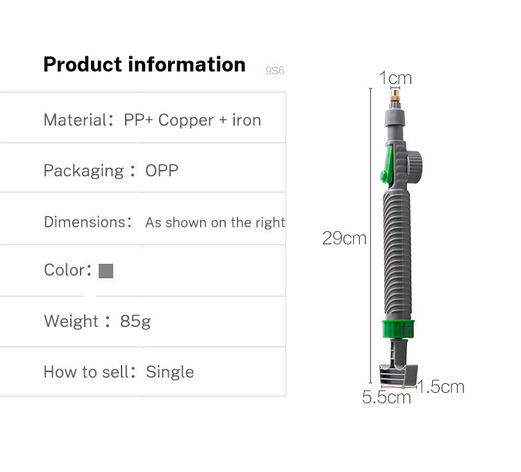 High Pressure Air Pump Manual Sprayer Adjustable Drink Bottle Spray Head Nozzle Garden Watering Tool Sprayer Agriculture Tools