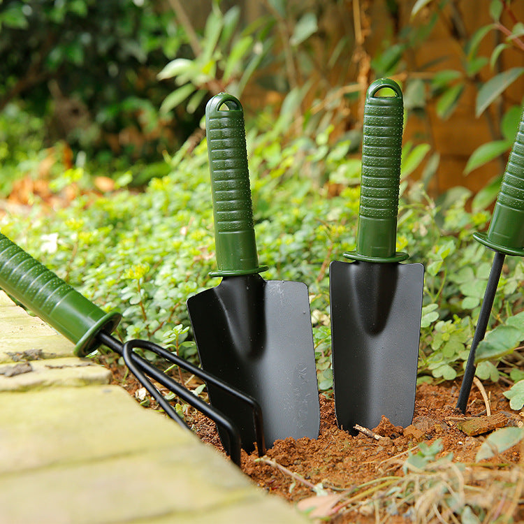 Gardening Four-Piece Set Flower Tool Household Small Shovel Outdoor Digging Flower Shovel Iron